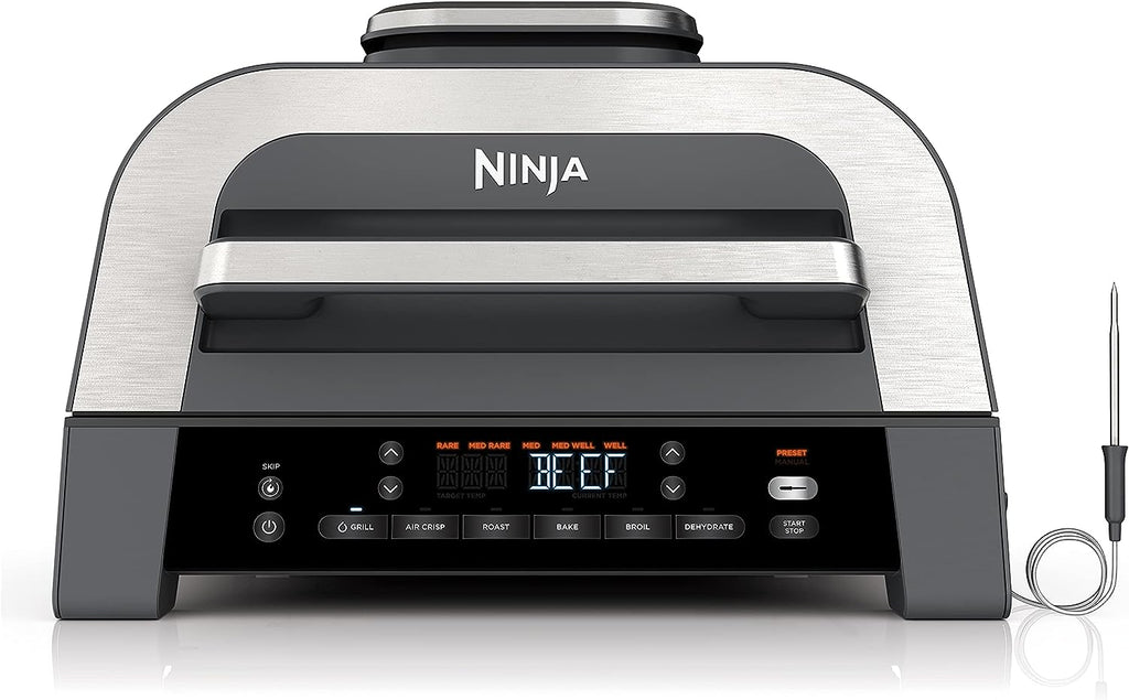 Black Indoor Grill with Air Fry U12072