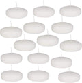 White Unscented Floating Candles Set of 36 X4161