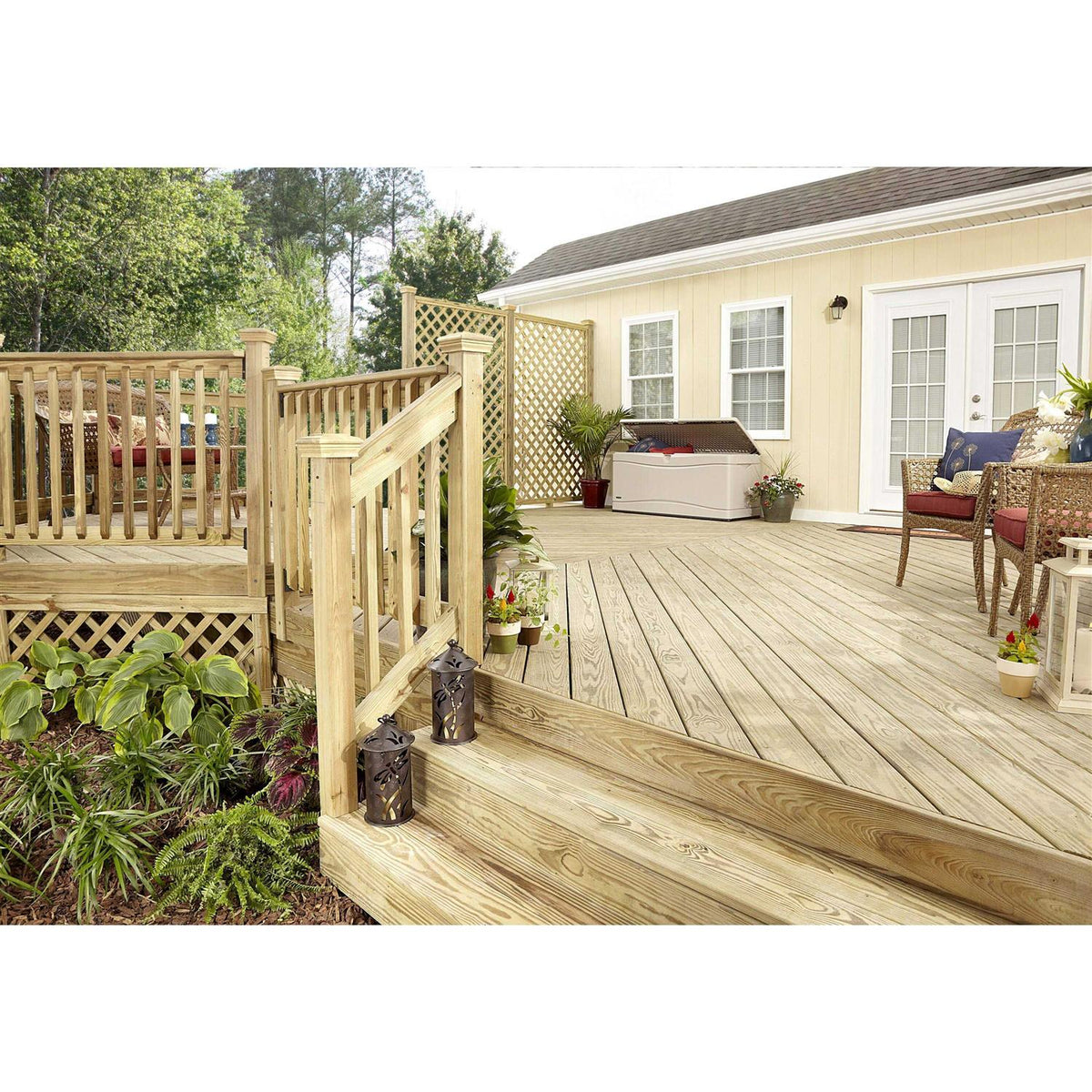 4-in x 6-in x 8-ft #2 Southern Yellow Pine Ground Contact Pressure Treated Lumber Z8919