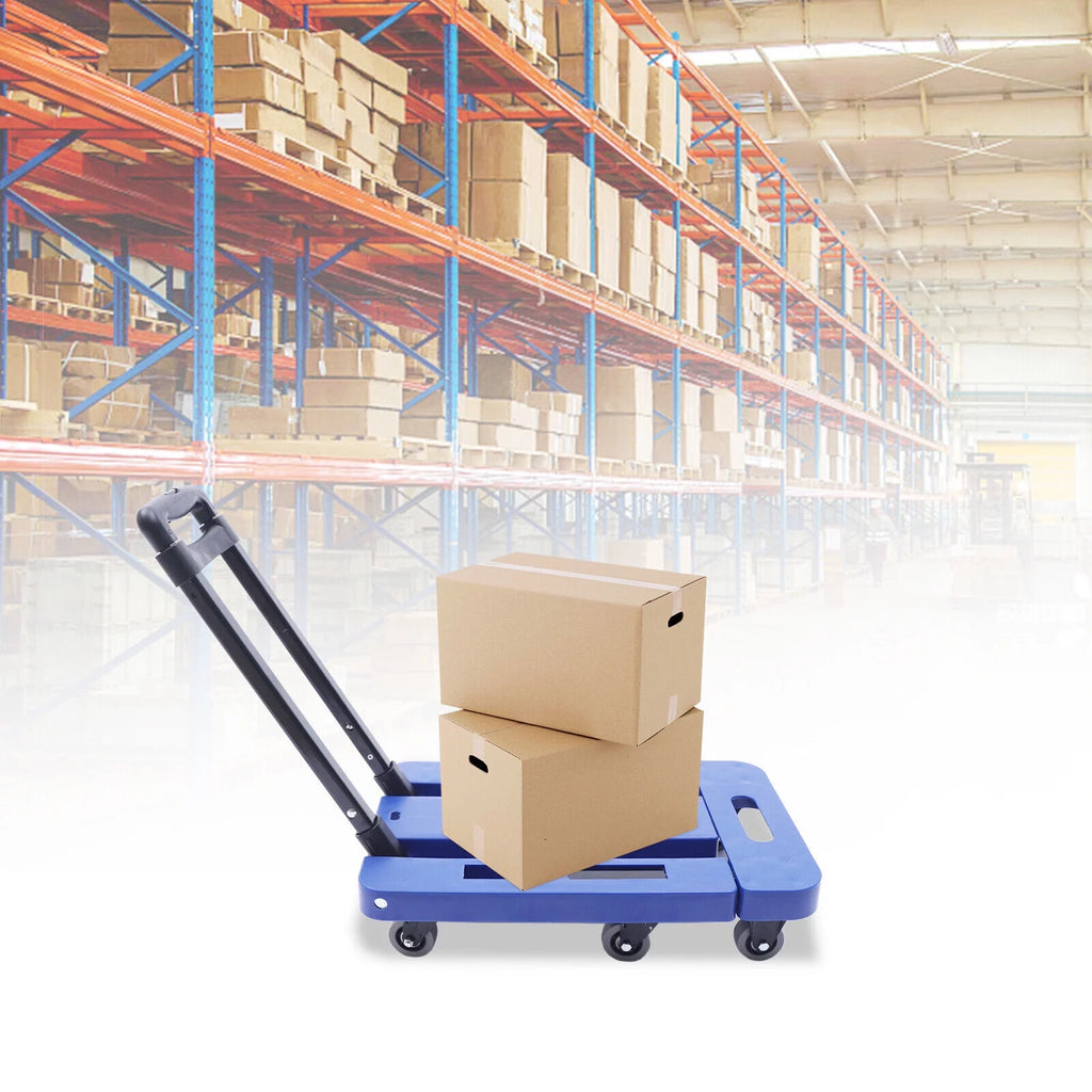 Folding Dolly Trolley with 6 Wheels D518