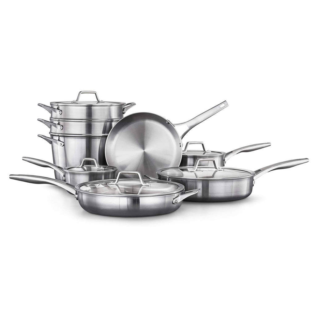 13-Piece Stainless Steel Cookware Set A3565