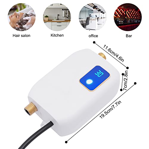 3000W Portable Electric Instant Tankless Water Heater, 110V T5715
