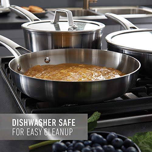 13-Piece Stainless Steel Cookware Set A3565