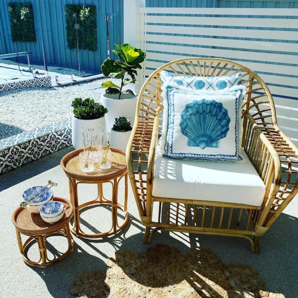 Rattan Side Table Set M173708