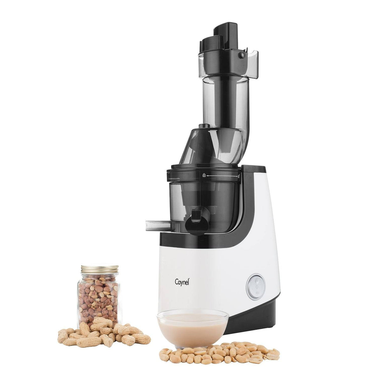Vertical Slow Masticating Juicer Cold Press Extractor Black B24624