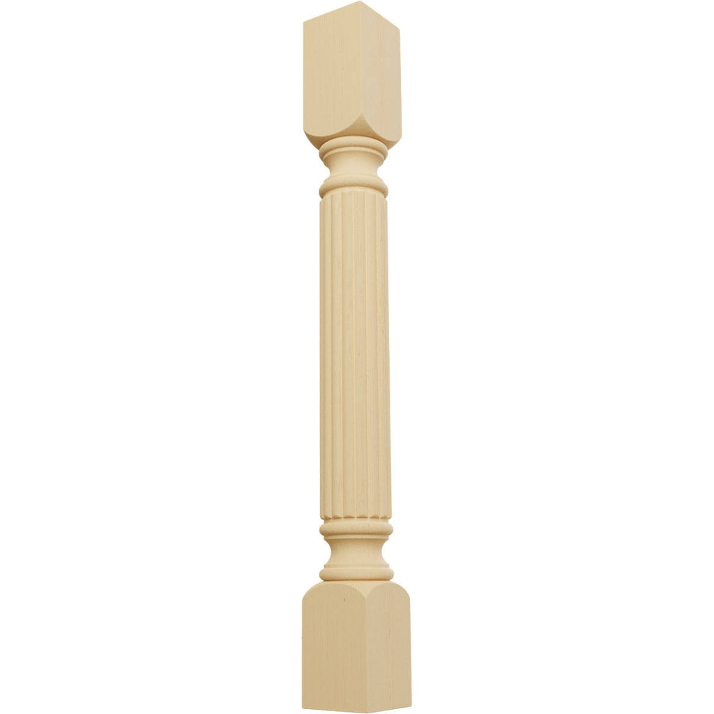 3 3/4-Inch W x 3 3/4-Inch D x 35 1/2-Inch H Alder Cabinet Column S7035