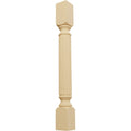 3 3/4-Inch W x 3 3/4-Inch D x 35 1/2-Inch H Alder Cabinet Column S7035