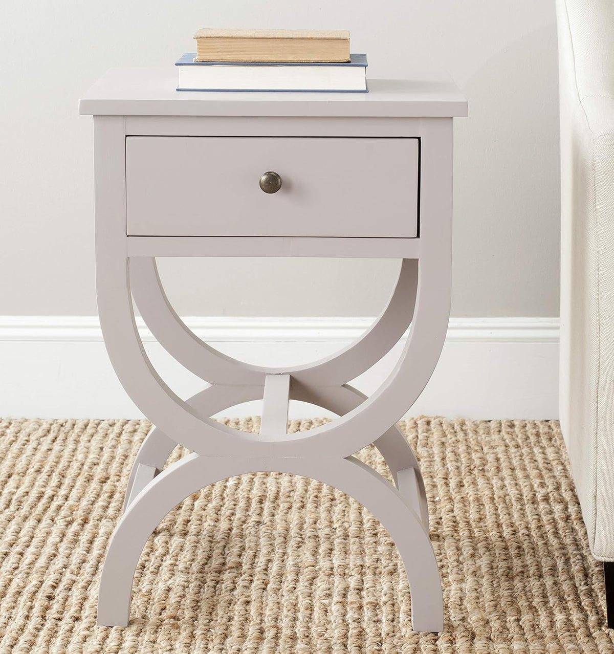 Quartz Grey Accent Table E650