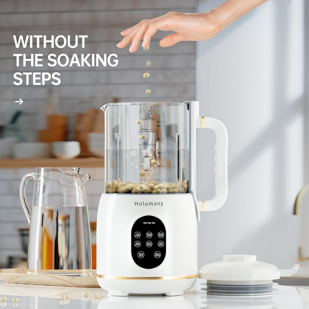 35oz Automatic Soy Milk Maker (White) Z312974