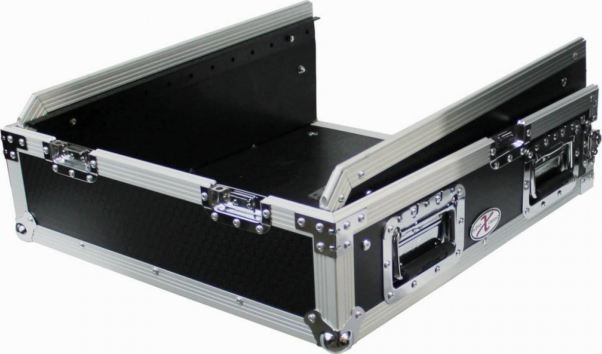 2U Rack 13U Top Mixer DJ Combo Flight Case with Laptop Shelf J106