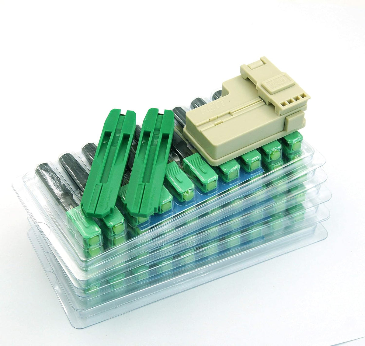 100pcs SC APC Fiber Optic Quick Connector Single Mode 9/125 Pack of 2 D1041