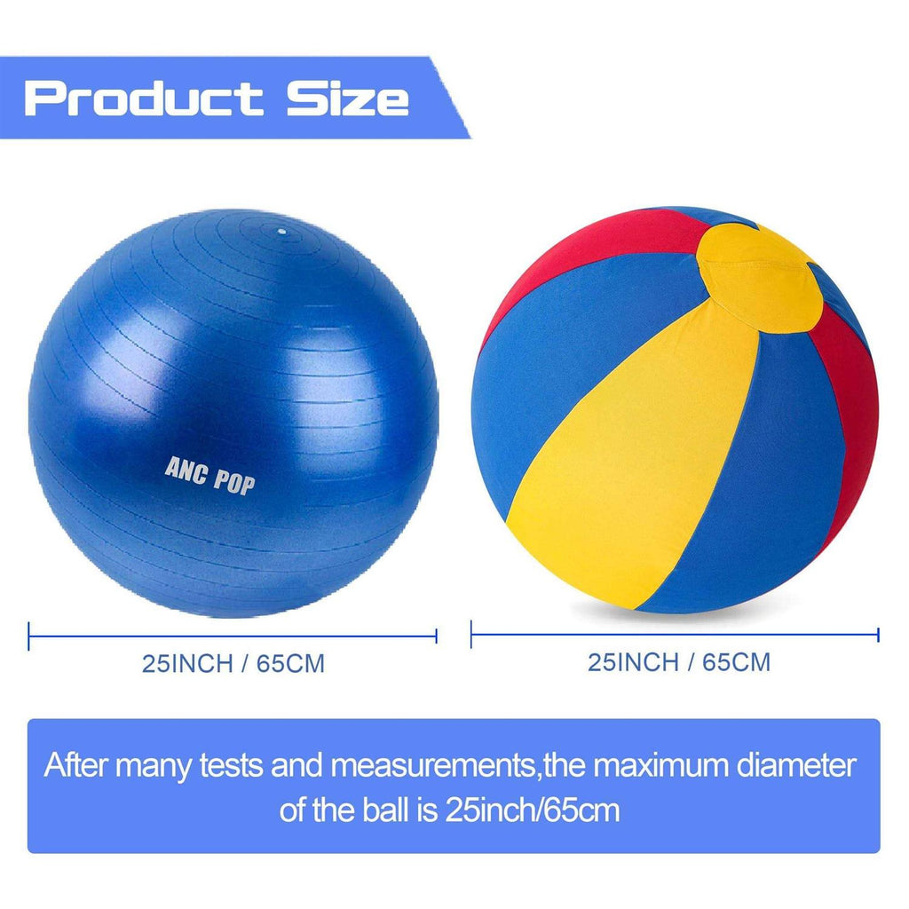 Herding Ball for Dogs Horse Ball & Ball Cover 25 Ball for Horses Large with Hand Pump V23509