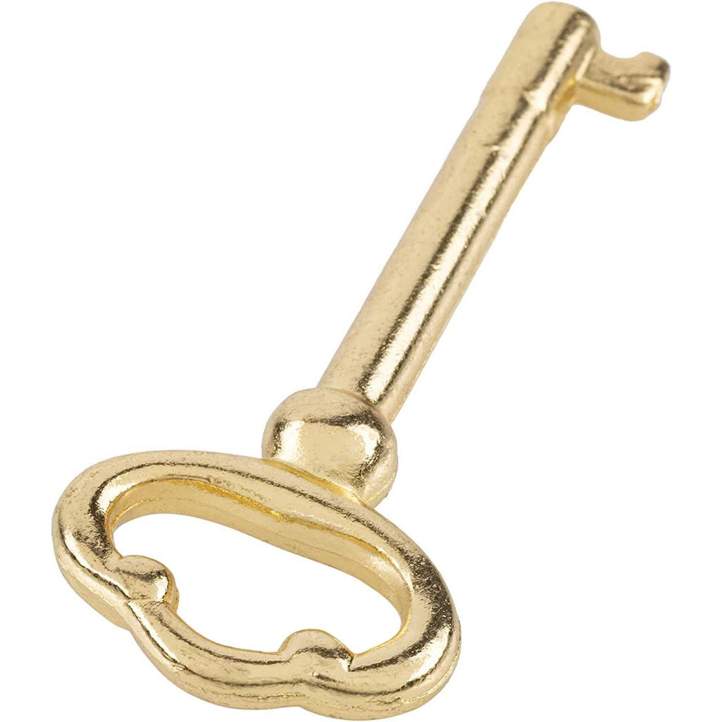 Brass Plated Skeleton Key T4015