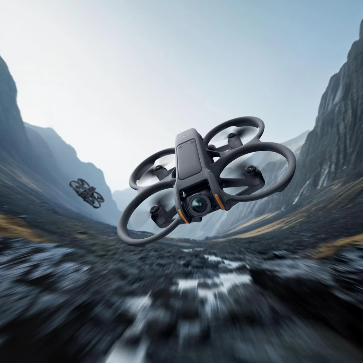 FPV Drone Fly More Combo (3 Batteries) with Camera 4K Includes Goggles 3 and RC Motion 3, Built-in Propeller Guard T785