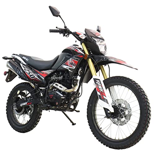 Black 250cc Dirt Bike Motorcycle M218