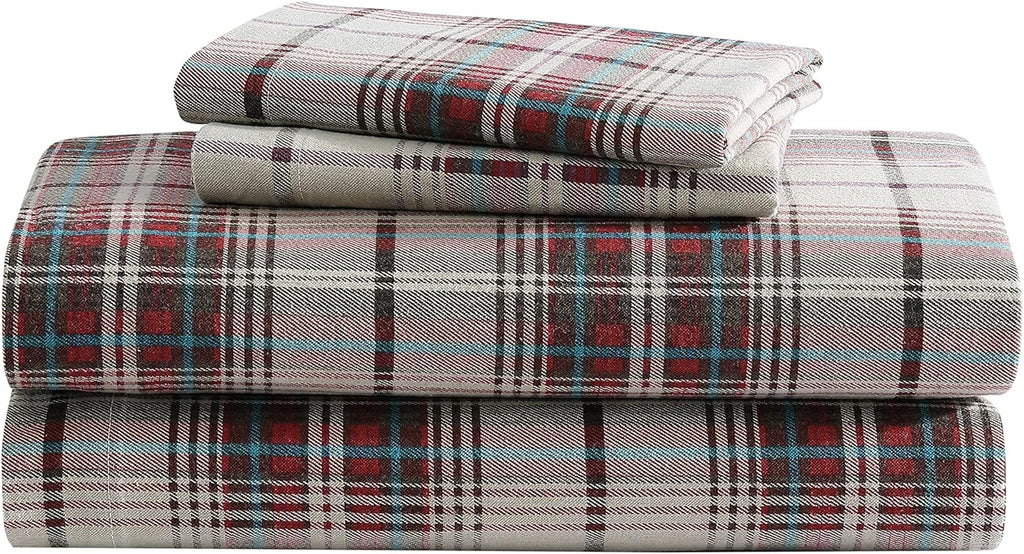 Queen Cotton Flannel Bedding Set A423755