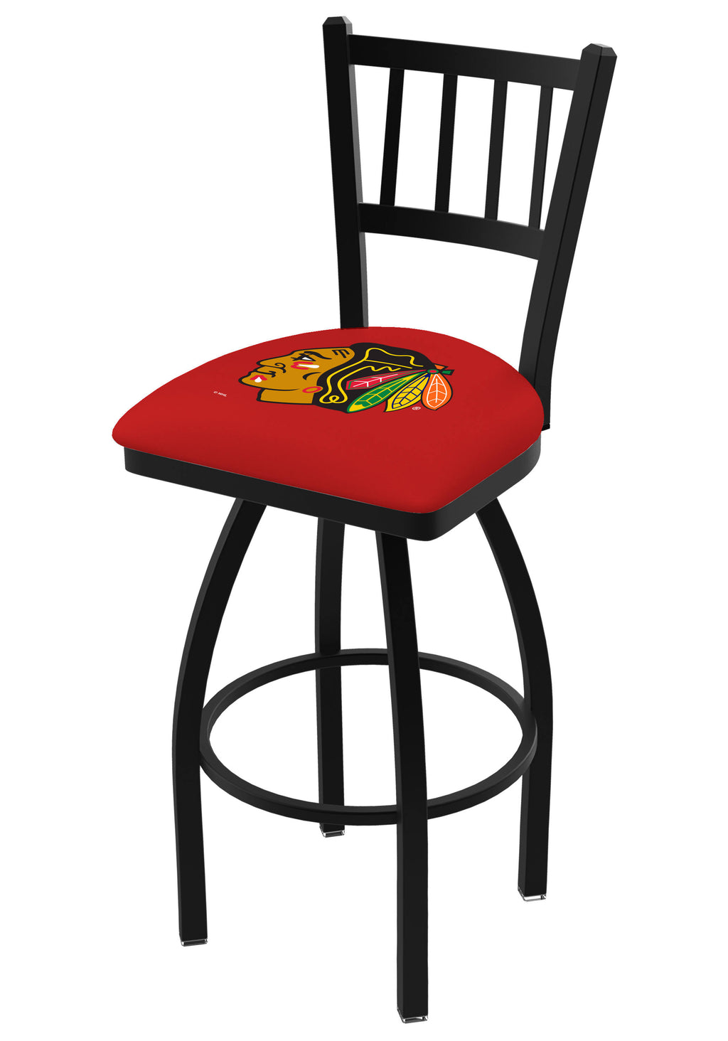 Black Swivel Bar Stool H870776