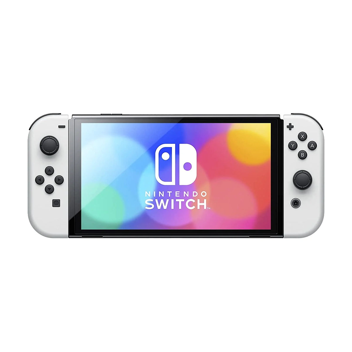 Nintendo Switch OLED White Joy-Con Console & Controller Skin Voucher Bundle I72474