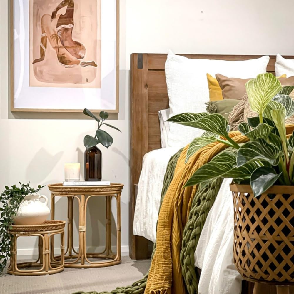 Rattan Side Table Set M173708