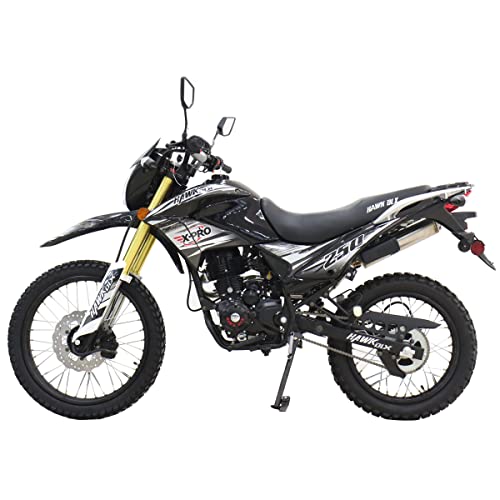 Black 250cc Dirt Bike Motorcycle M218