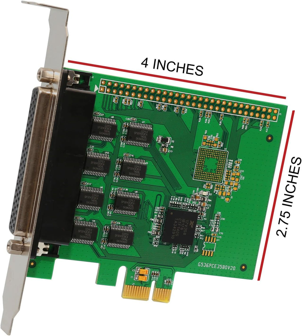 8 Port PCI-Express Serial Card B853