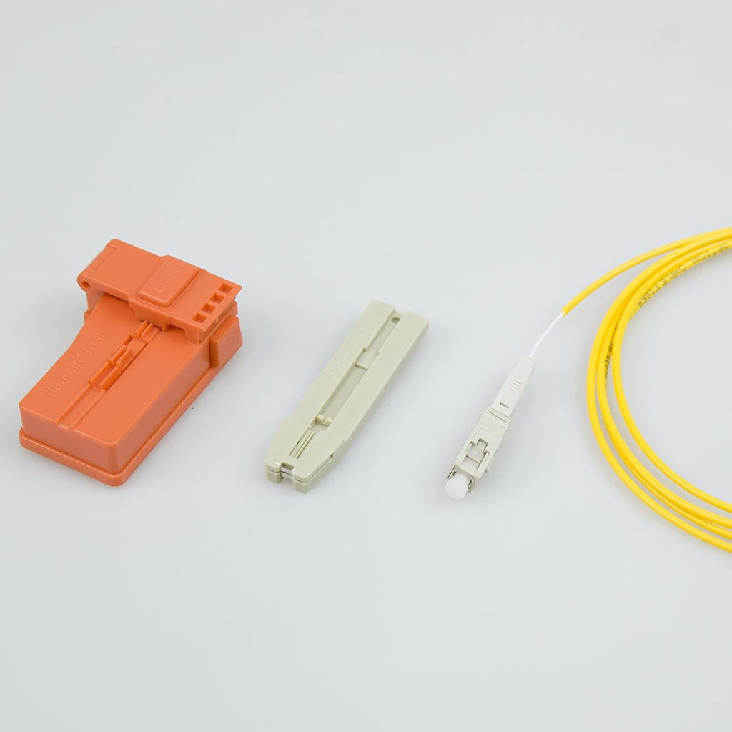 100pcs SC APC Fiber Optic Quick Connector Single Mode 9/125 Pack of 2 D1041