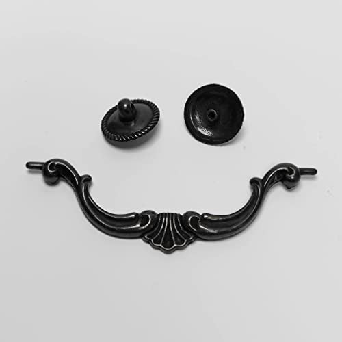 Antique Black Oversized Zinc Alloy Drawer Handles Length 170mm K524276