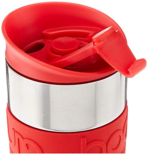 Black 15oz Vacuum Insulated Stainless Steel Travel Press S330