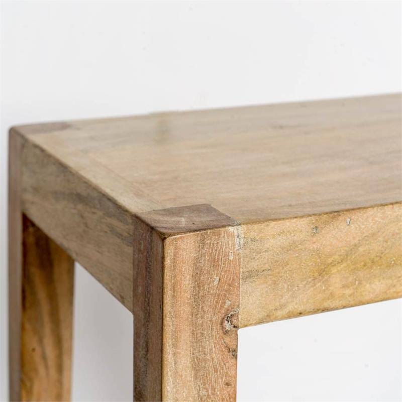 Brown Wood Seat Stool E452625