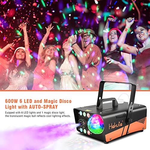 Fog Machine with Disco Ball Light and LED RGB Lights Z96815