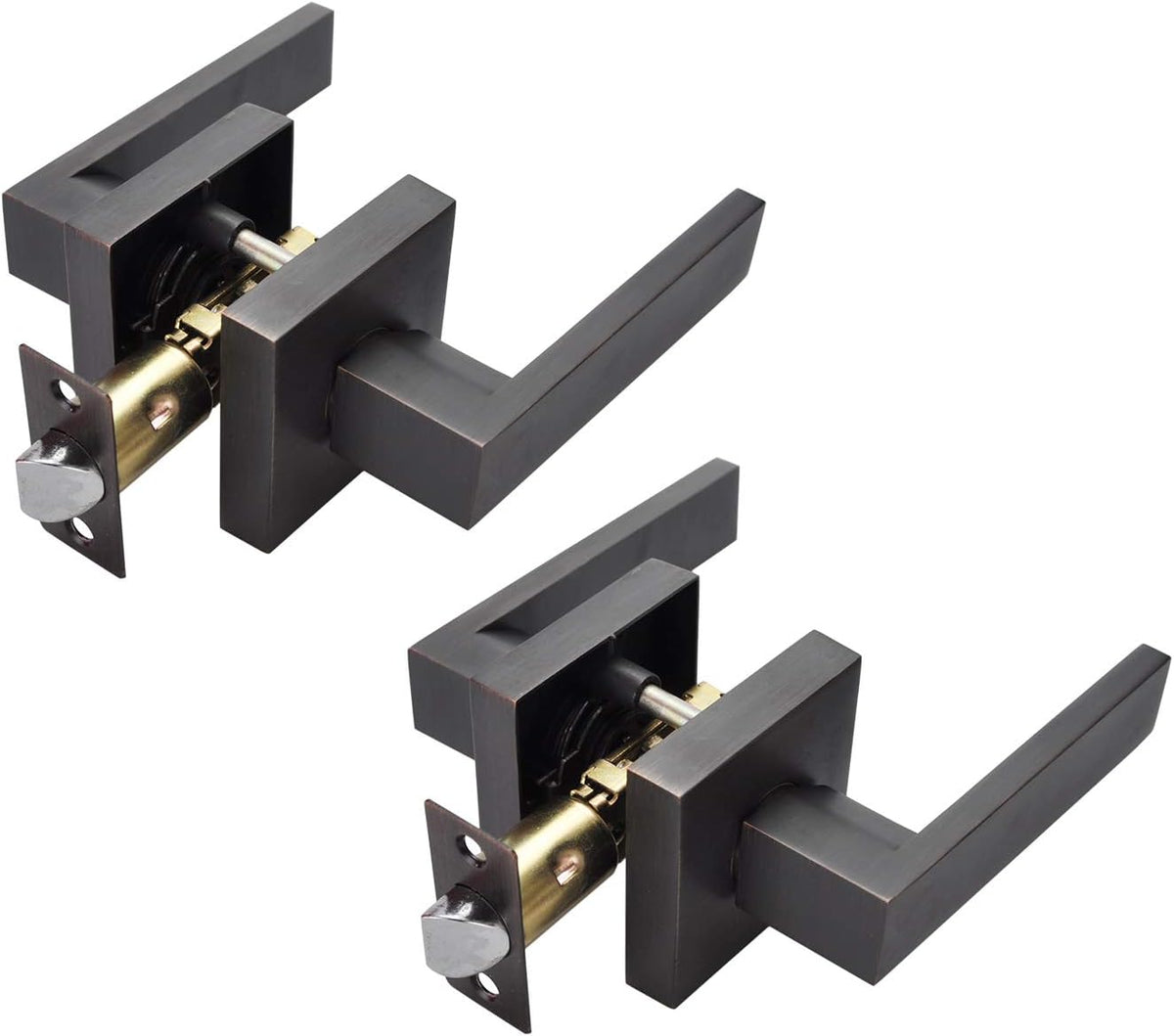 Oil Rubbed Bronze Door Lever Handle O1790