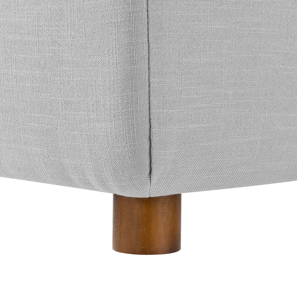 Grey Fabric Modern Accent Chair P4835