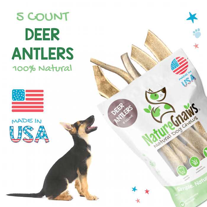 Elk Antlers for Large Dogs A6774