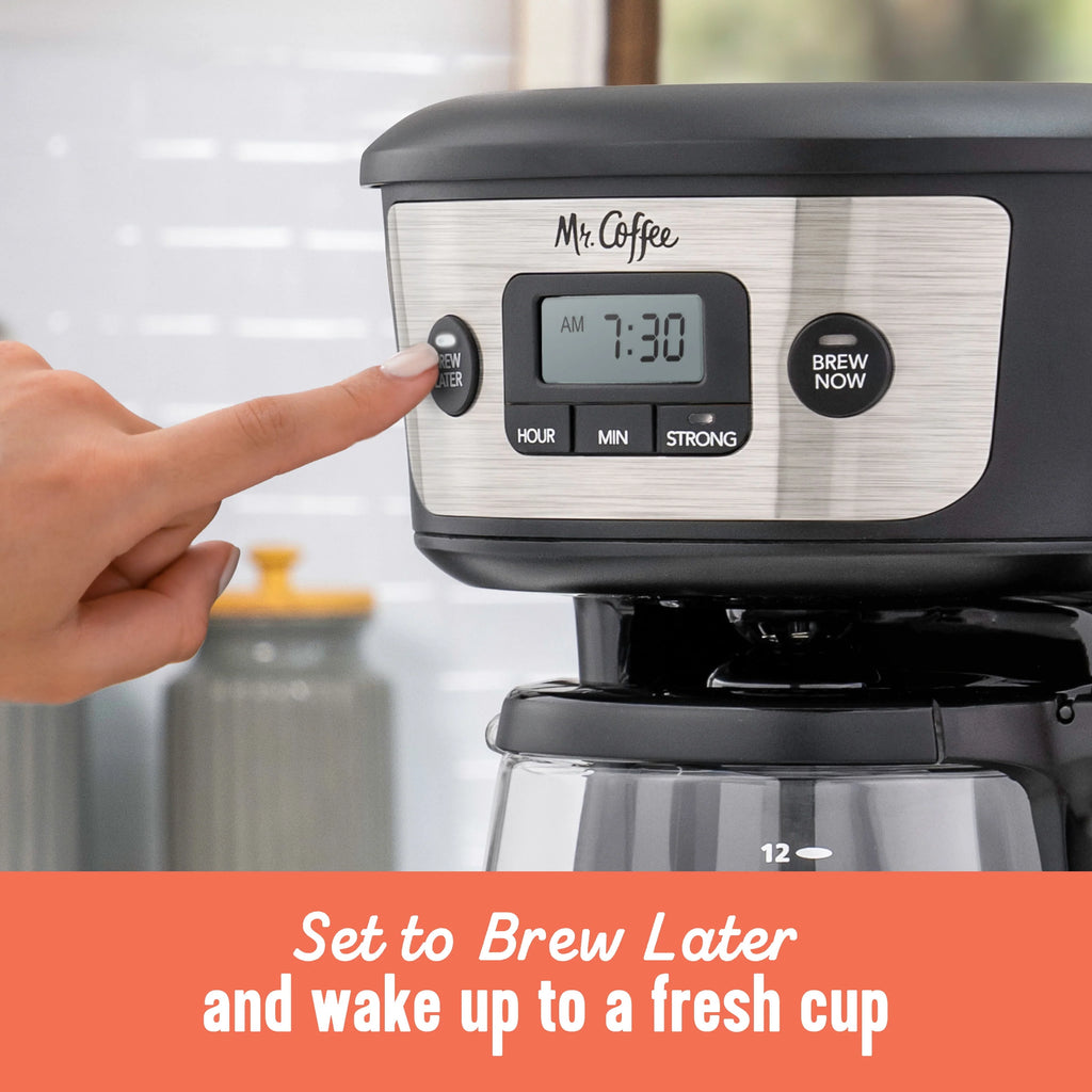 12-Cup Programmable Coffee Maker I83407