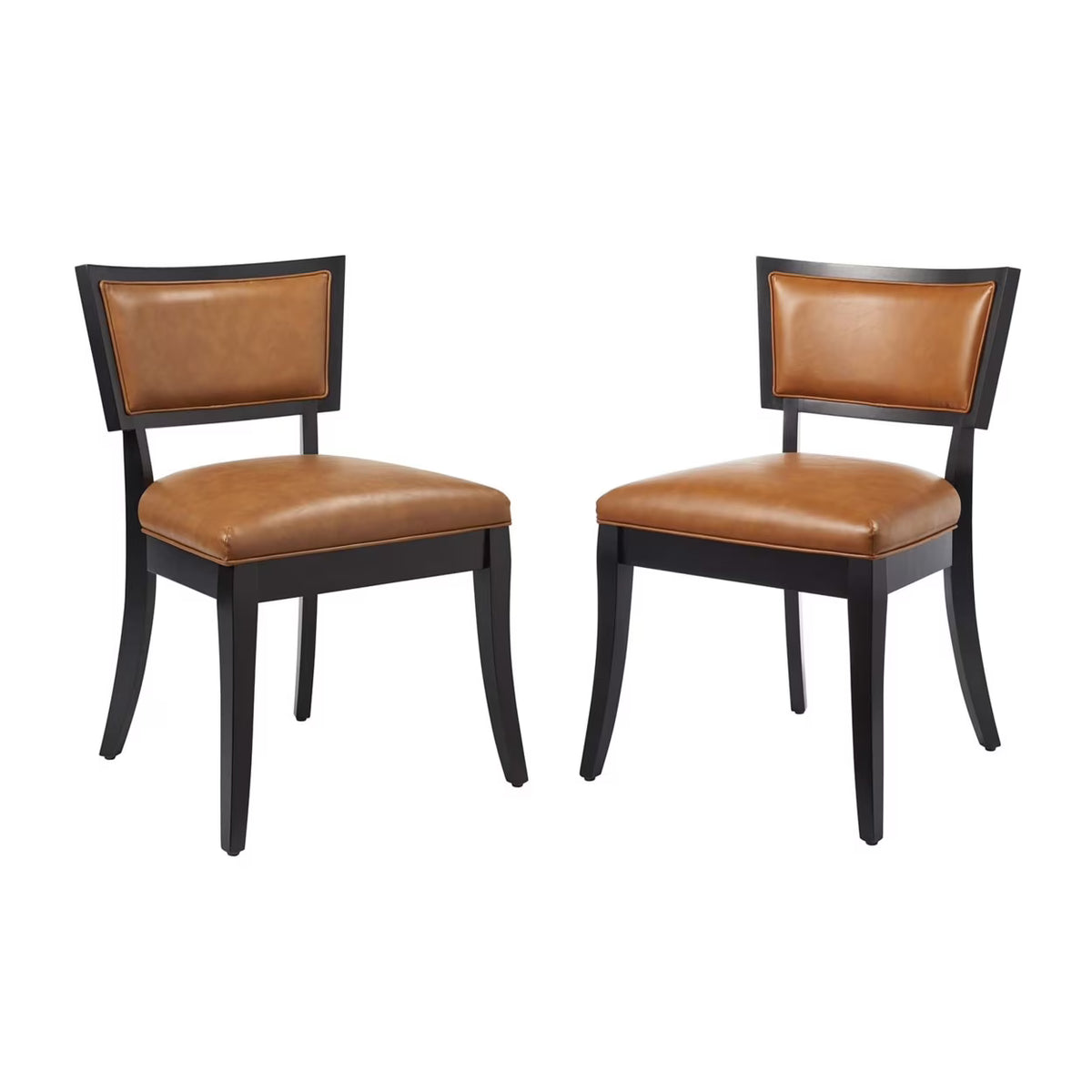 Vegan Leather Dining Chairs - Set of 2 M5066