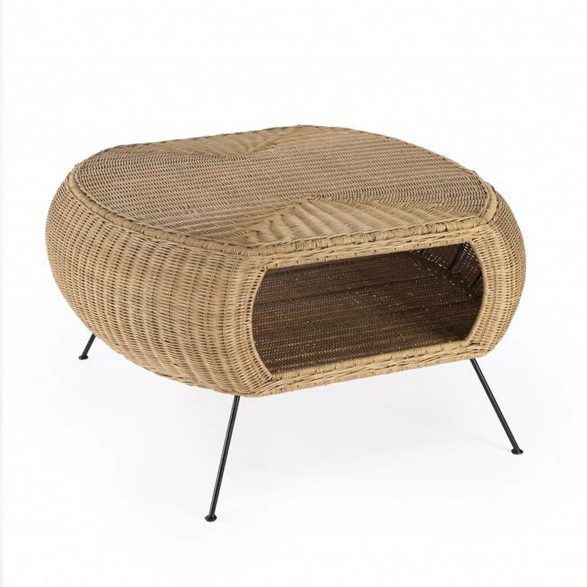 Natural Rattan Wicker Round Coffee Table P370