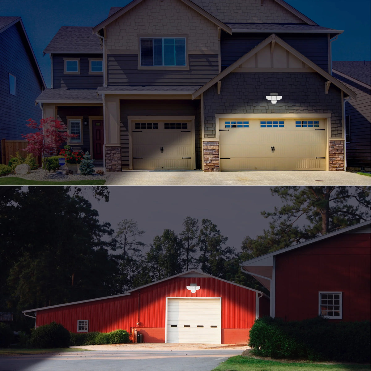 Adjustable Solar Motion LED Security Light 2-Pack O640992