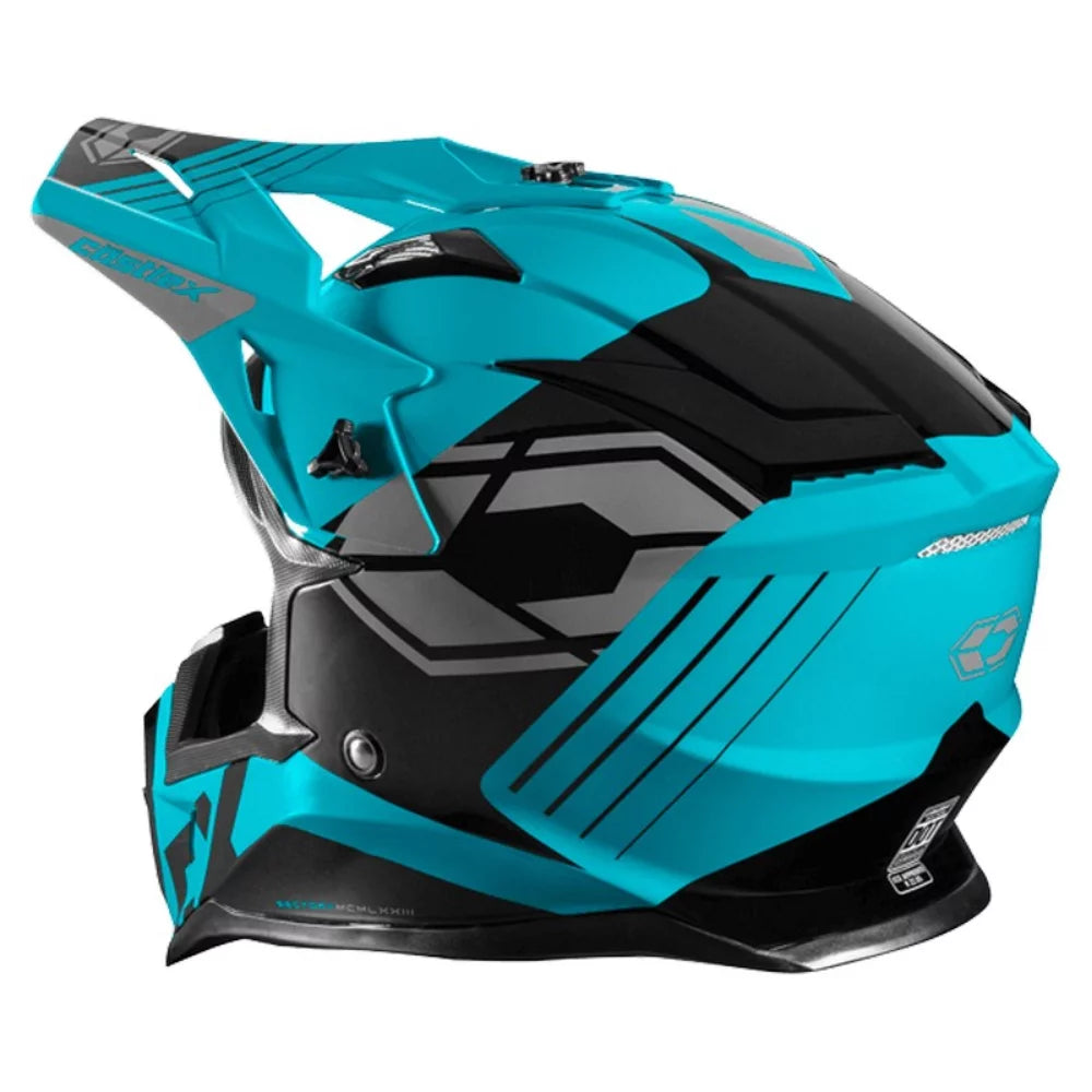 Turquoise Offroad Helmet L169202