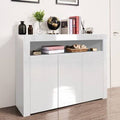 3 Door White Accent Cabinet A2612