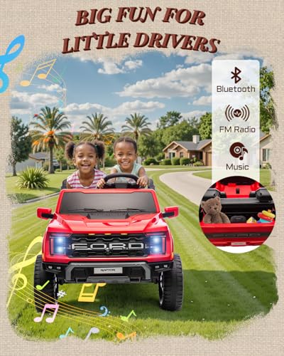 24V 2 Seater Kids Ride On Truck with Remote Control Z25443