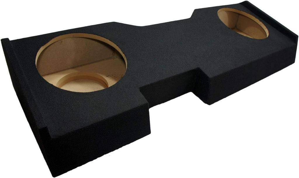 Dual 12" Sub Box Subwoofer Enclosure for Chevy Silverado Crew Cab Truck P90145