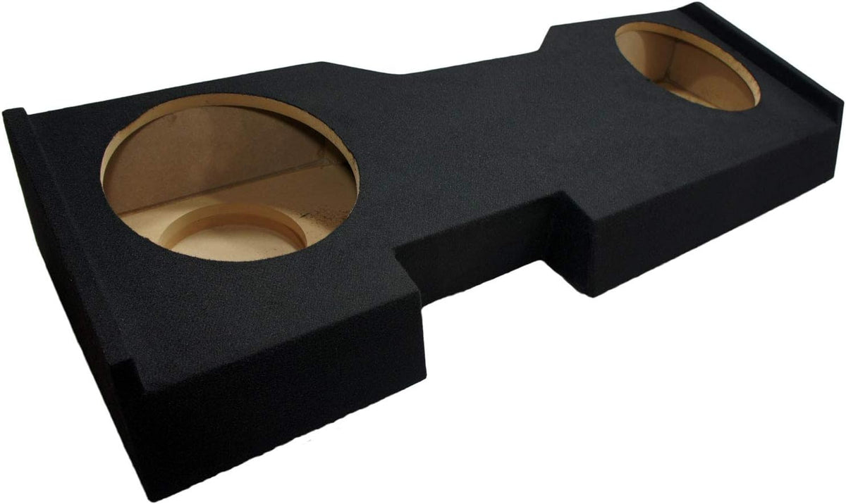 Dual 12" Sub Box Subwoofer Enclosure for Chevy Silverado Crew Cab Truck P90145