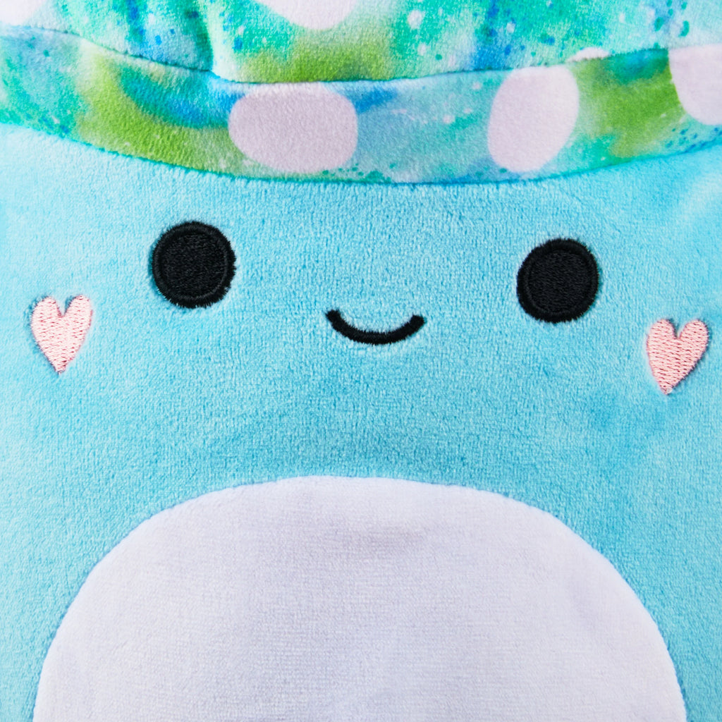 Teal Tie Dye Mushroom Plush Toy L8162