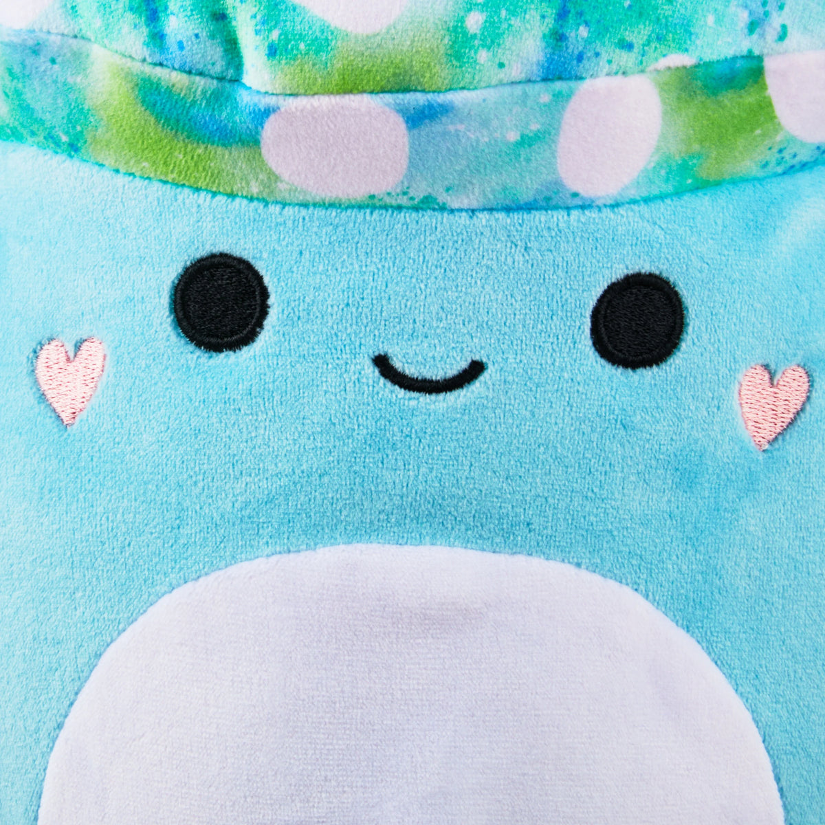 Teal Tie Dye Mushroom Plush Toy L8162