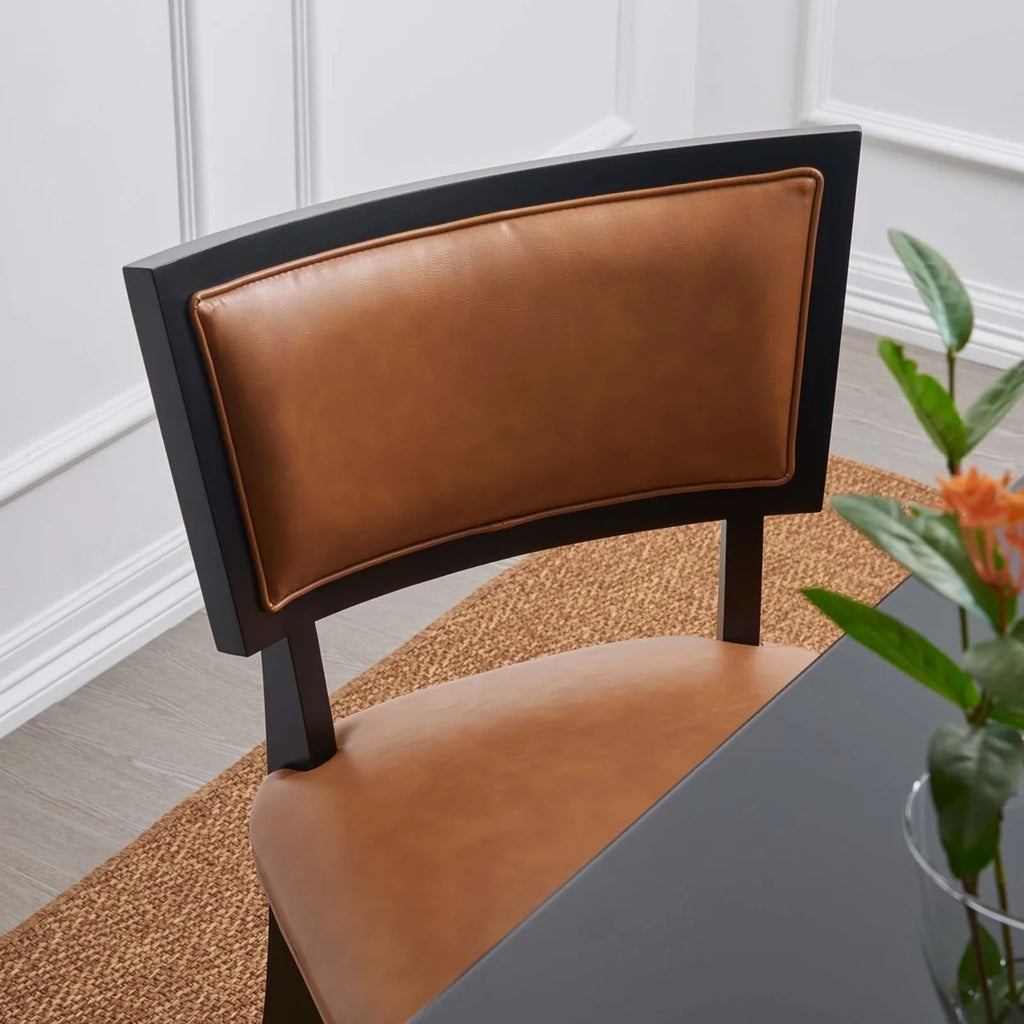 Vegan Leather Dining Chairs - Set of 2 M5066