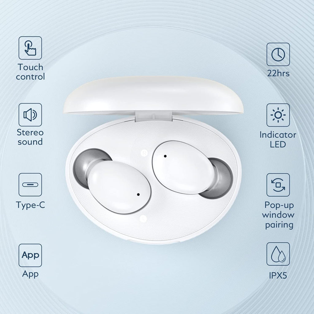 Wireless Earbuds with Bluetooth 5.2 and IPX5 N472