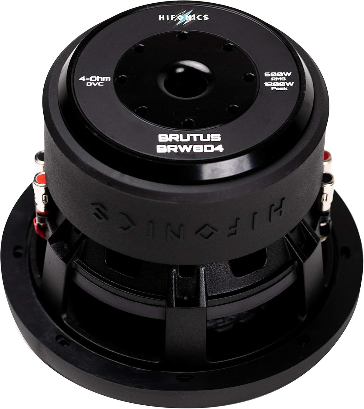 2 x 8 Inch Dual 4 Ohm Car Audio Subwoofer with Aluminum Die-Cast Basket C90188