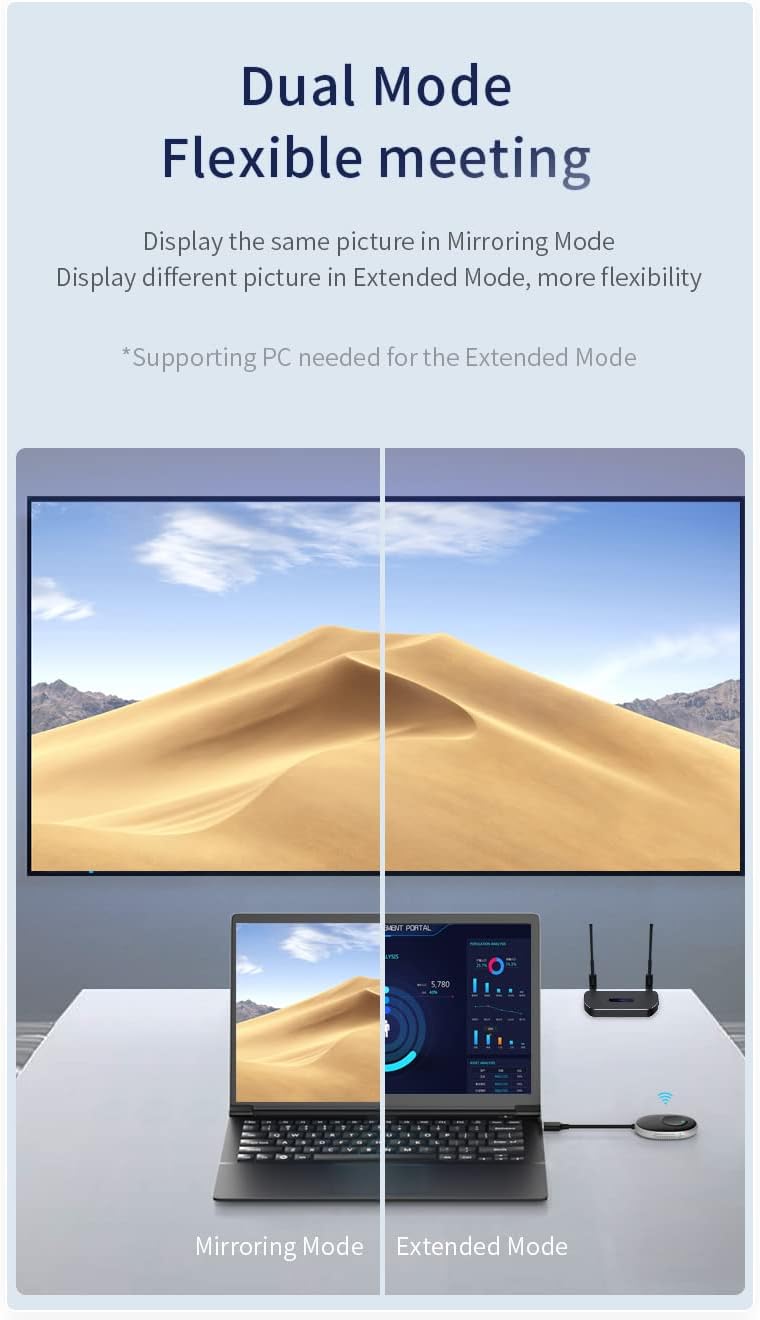 4K Wireless HDMI Extender Transmitter and Receiver U451