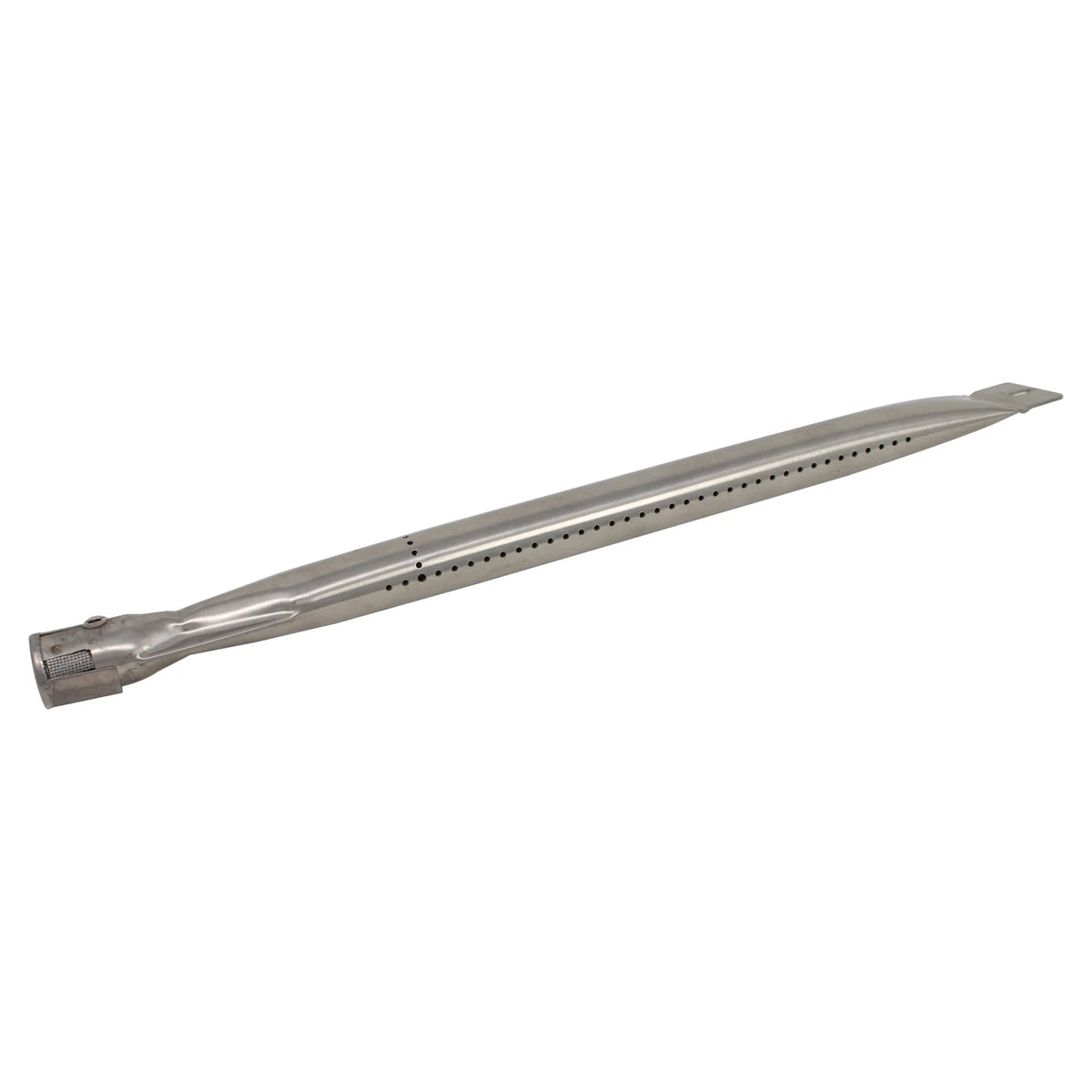 2-Pack Stainless Steel BBQ Gas Grill Tube Burner & Heat Shield Plate Replacement Parts J17048