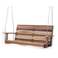 Natural Handcrafted Western Red Cedar Porch Swing V775